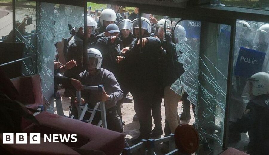 Turkish Police Storm Opposition HQ