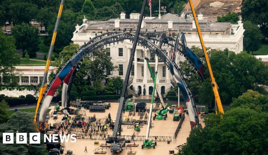 UFC Arena Rises at White House