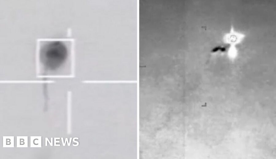 US Fighter Jet Downs UFO in Declassified Video