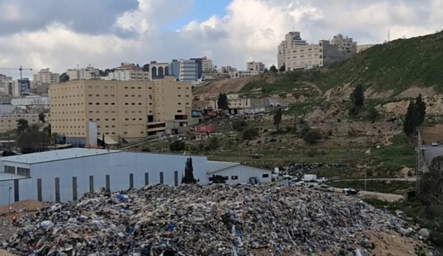 West Bank Trash Crisis Worsens Under Israeli Restrictions
