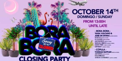 Bora Bora Ibiza Closing Party 2018