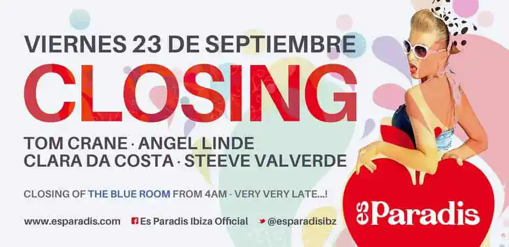 Es Paradís Closing Party 2016