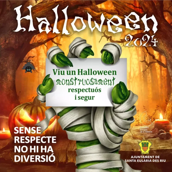 Halloween en los Punts Joves del municipio de Santa Eulalia