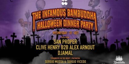 The Infamous Bambuddha Halloween Party