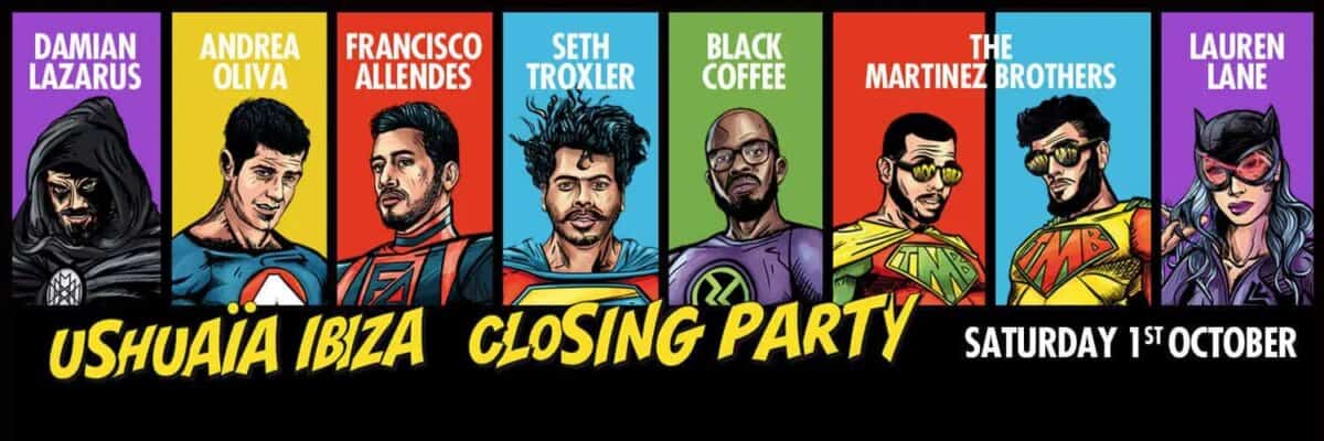 Ushuaïa Ibiza Closing Party 2016
