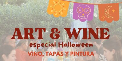 Art & Wine Workshop in Can Tixedo special Halloween