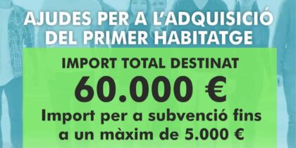 Ayudas para comprar primera vivienda en Santa Eulalia