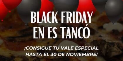 Black Friday en Es Tancó con descuentos de hasta el 50%