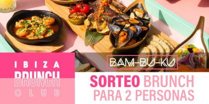Ganador sorteo de un Ibiza brunch club para dos personas en Bam-Bu-Ku
