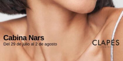 Aprende a maquillarte con esta cabina de Nars en Perfumerías Clapés