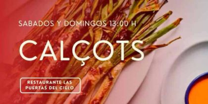 Calçots los fines de semana en Las Puertas del Cielo