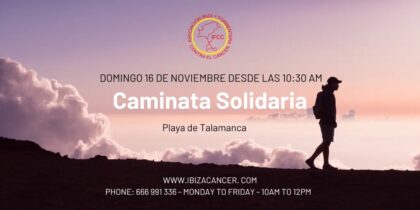Caminata solidaria por la Asociación Ibiza y Formentera Contra el Cáncer
