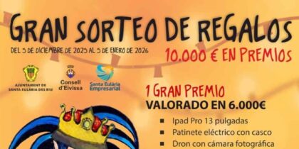 Comprar en Santa Eulalia estas Navidades tiene premio