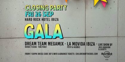 Children of the 80's Closing at Hard Rock Hotel Ibiza