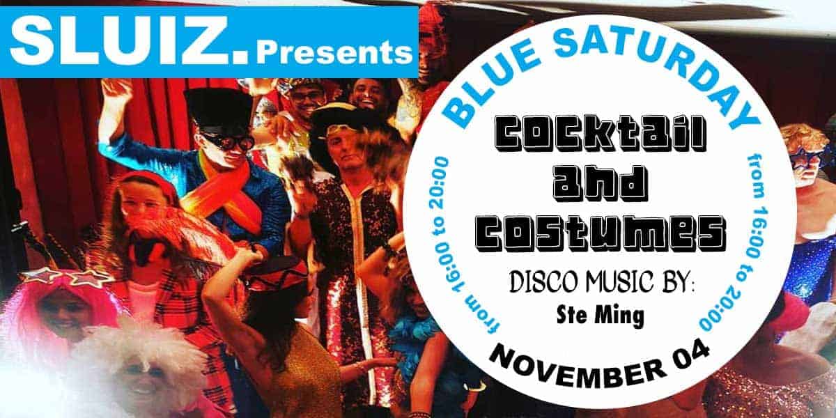 Blue Saturday Especial Cóctel y Disfraces en SLUIZ Ibiza
