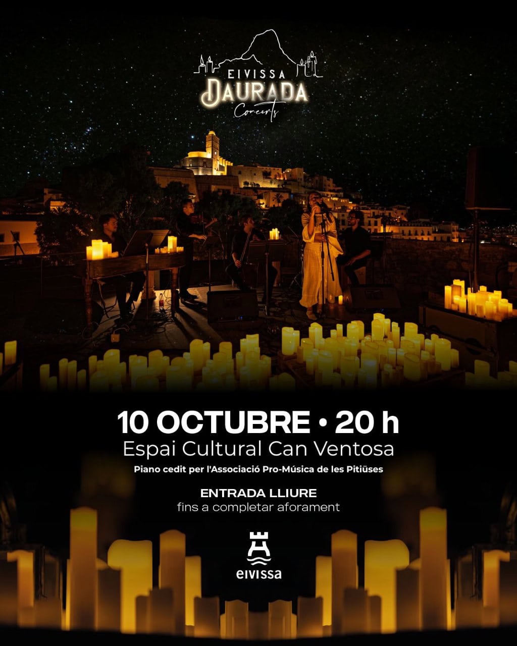 Concierto gratis de Eivissa Daurada en Can Ventosa