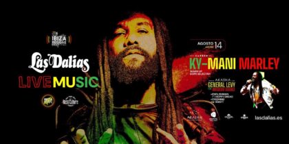 Concierto de Ky-Mani Marley en Las Dalias Ibiza
