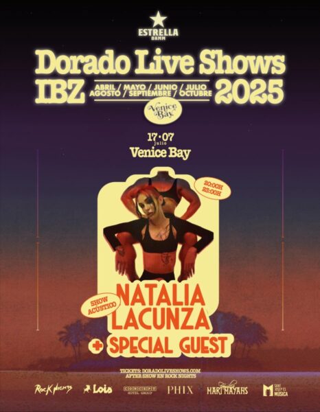 Concierto de Natalia Lacunza en Dorado Live Shows