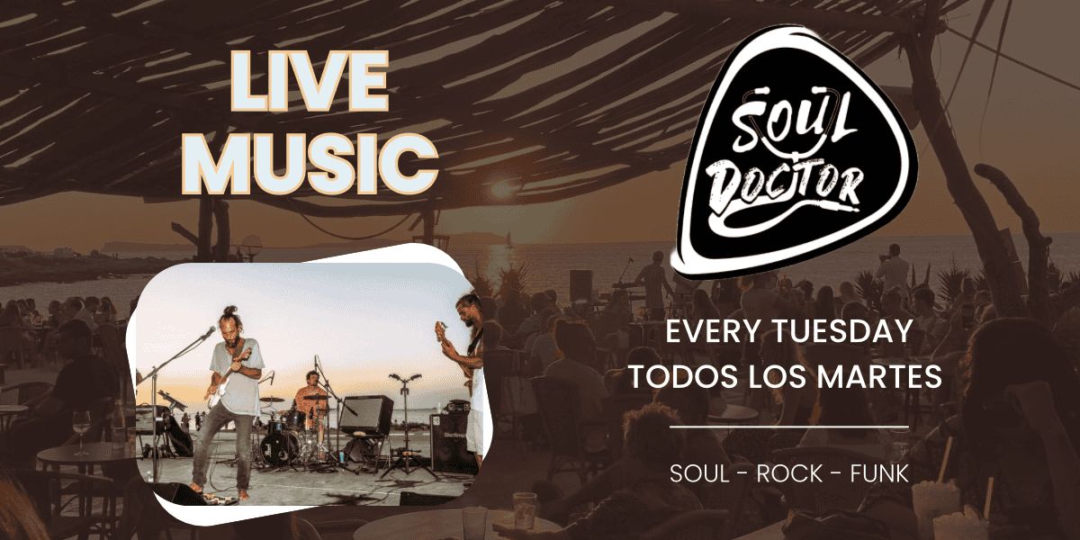 Concierto de Soul Doctor en Kumharas Ibiza