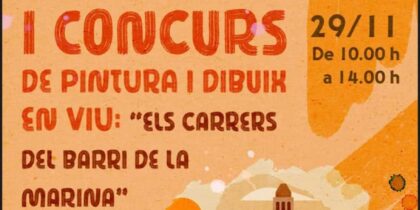 Concurso de pintura y dibujo al aire libre en La Marina