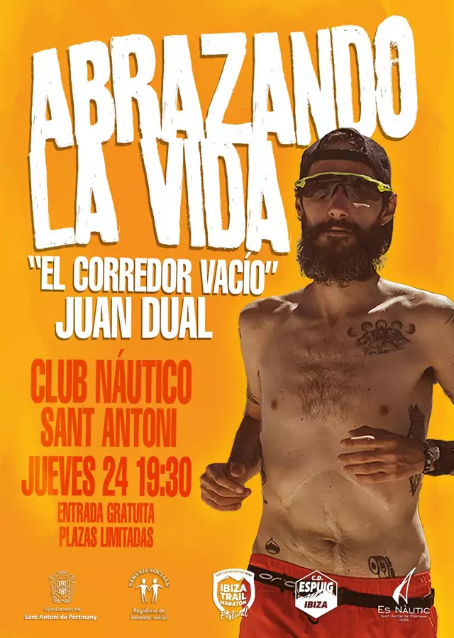 Abrazando la vida, charla con Juan Dual El corredor vacío