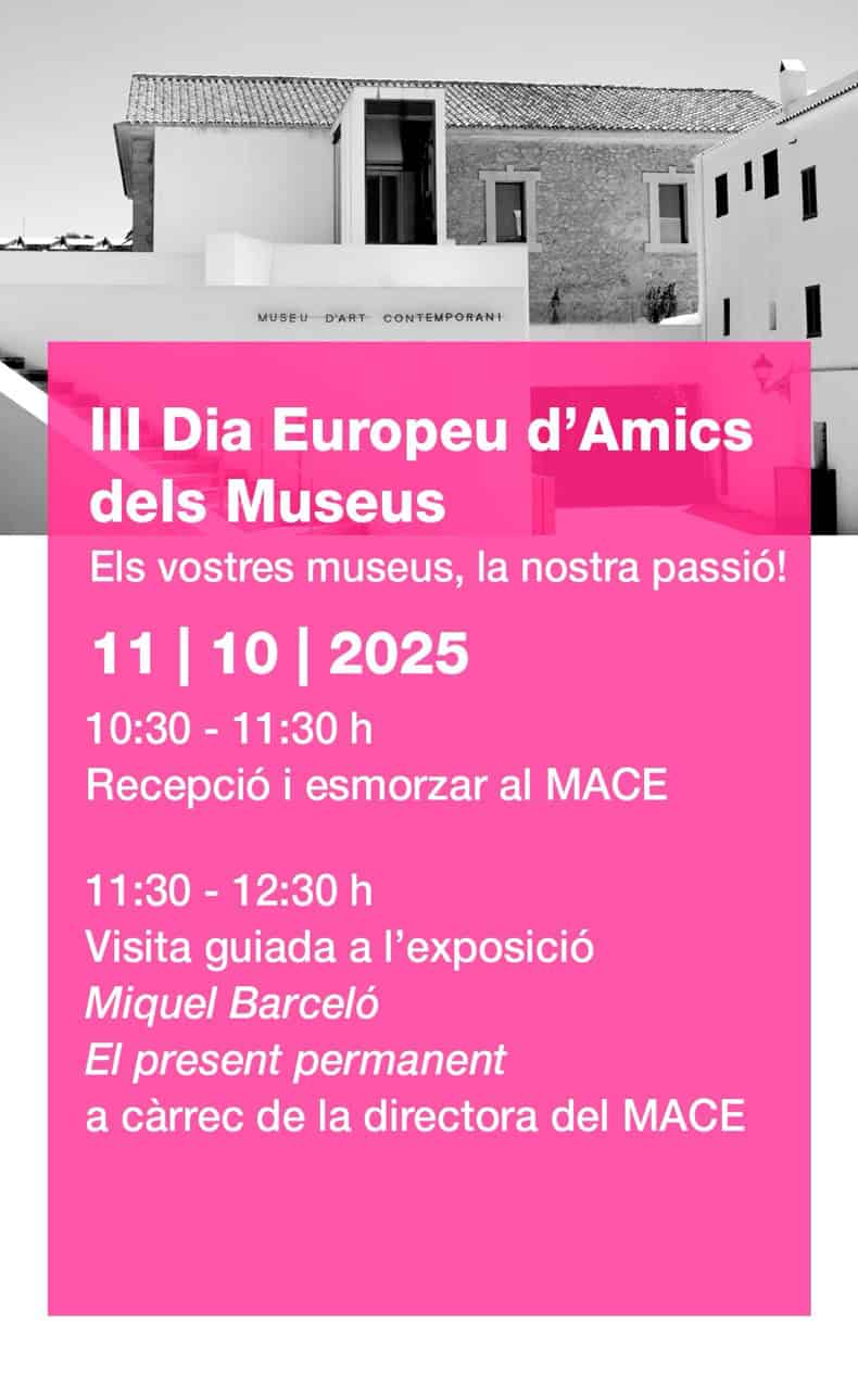 III Día Europeo de los Amigos de los Museos en el MACE - III Día Europeo de los Amigos de los Museos en el MACE
