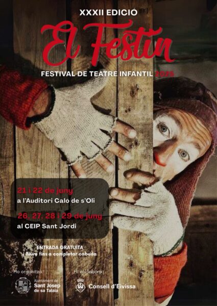 El Festín, Festival de Teatro Infantil en Sant Jordi, propuestas para tres fines de semana