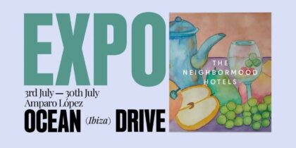 Exposición de Amparo López en Ocean Drive Ibiza