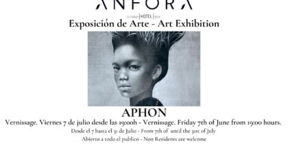 Exposición de Aphon en Ánfora Hotel Ibiza