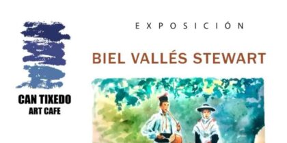 Exposición de Biel Vallés Stewart en Can Tixedó Art Café