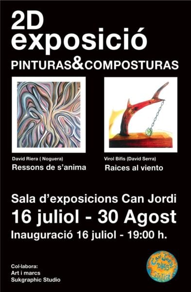 Exposición de David Riera y David Serra en Can Jordi