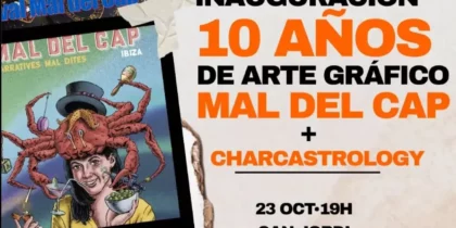 Exposición 10 años de arte gráfico Mal del Cap en Can Jordi