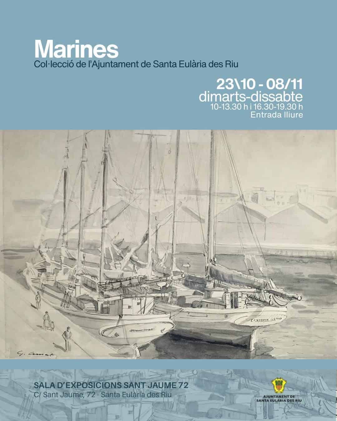 Marines, exposición en Santa Eulalia