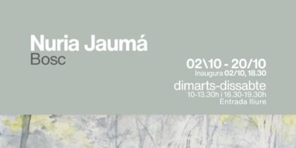 Núria Jaumá presenta Bosc, una exposición de luz y naturaleza mediterránea