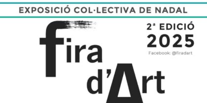 Fira d'Art, exposición colectiva de Navidad en el Club Diario