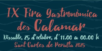 IX Feria Gastronómica del Calamar en San Carlos