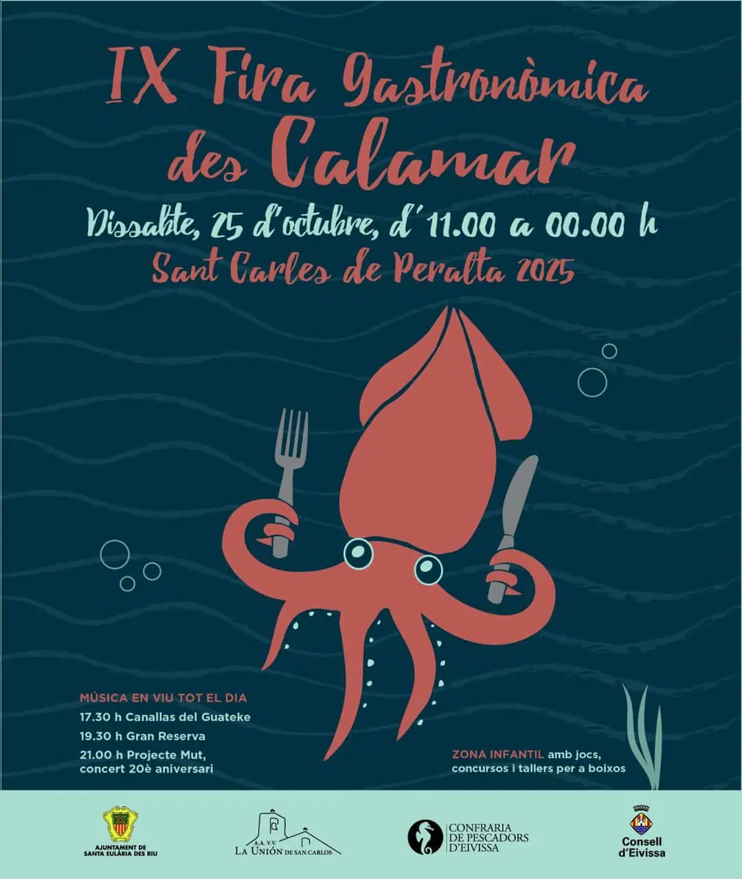 IX Fiera Gastronomica del Calamaro a San Carlos