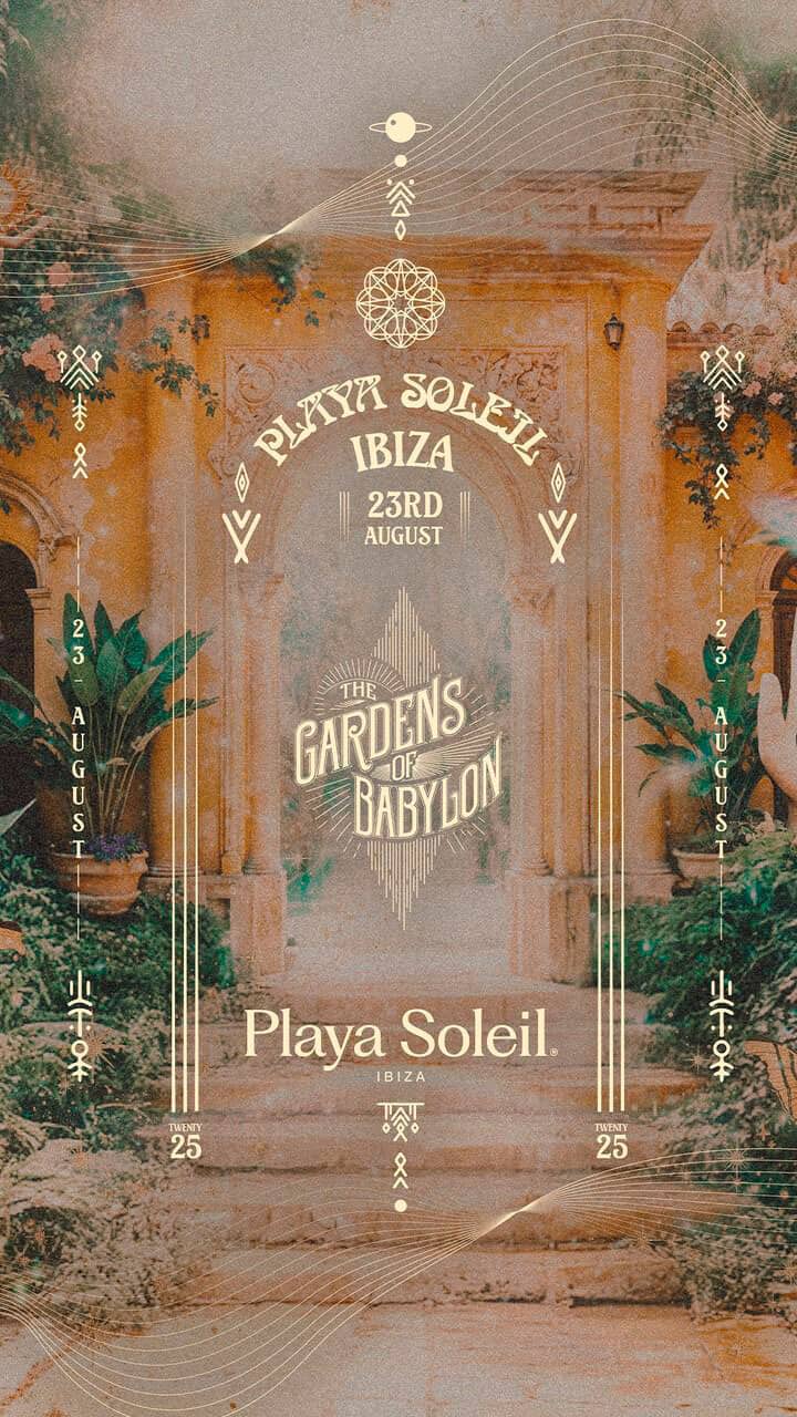 симейный нудизм Сады Вавилона - Playa Soleil - Вечеринки на Ибице 2025