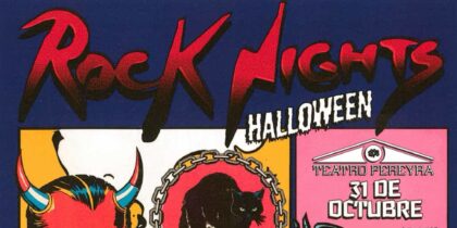 Halloweenfeest in het Pereyra Theater met Rock Nights