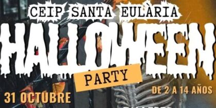 Fiesta infantil de Halloween en CEIP Santa Eulalia