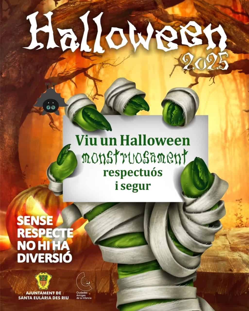 Halloween en los Punts Joves del municipio de Santa Eulalia