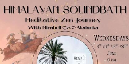 Baño de Sonido Himalayo y Viaje Meditativo Zen en Atzaró Agroturismo Hotel Ibiza