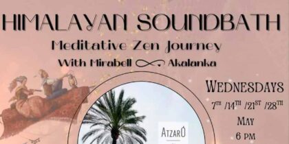 Baño de Sonido Himalayo y Viaje Meditativo Zen en Atzaró Agroturismo Hotel Ibiza