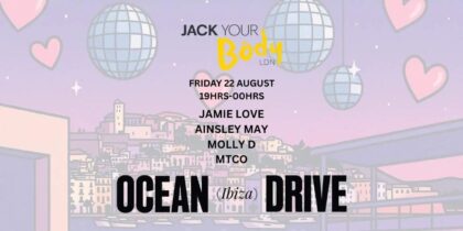 Jack Your Body en Ocean Drive Ibiza