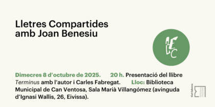 Lletres compartides, literatura en catalán en la Biblioteca de Can Ventosa