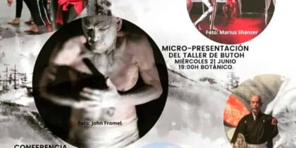 Butoh en Ibiza Botánico Biotecnológico con Katsura Kan