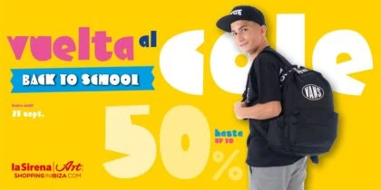 La vuelta al cole con las rebajas de La Sirena y Art
