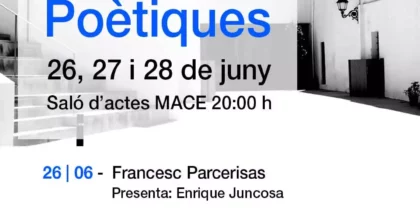 Lecturas Poéticas en el Salón de Actos del MACE