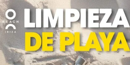 Limpieza de Playa con O Beach y Bam-Bu-Ku Ibiza