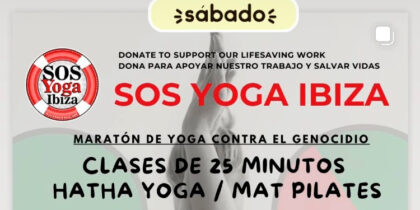 Maratón de yoga y pilates por Gaza